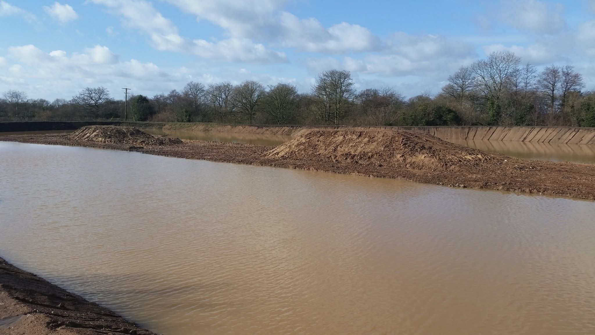 The Cheshire Fishery Lake Excavation