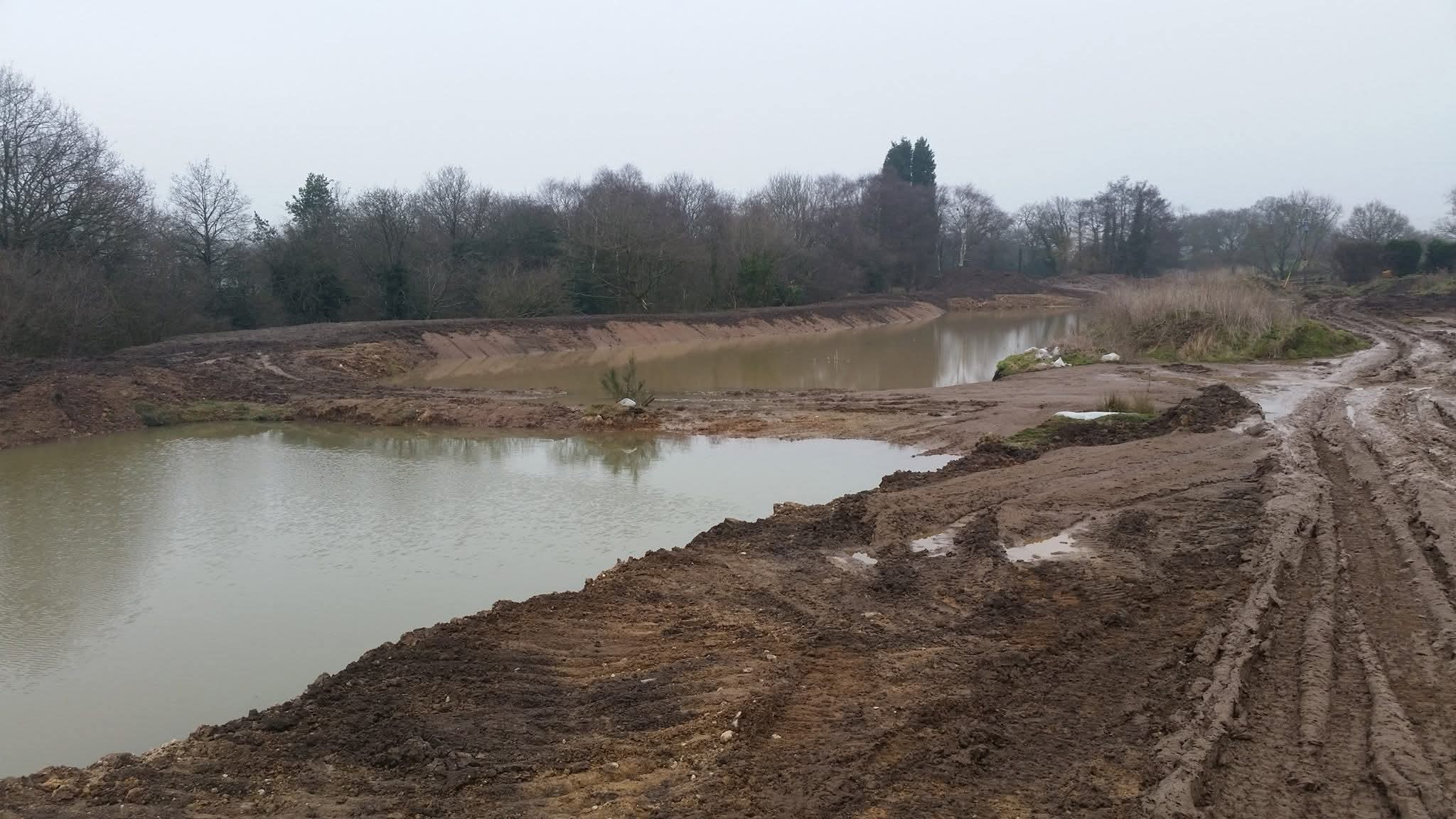 The Cheshire Fishery Lake Excavation