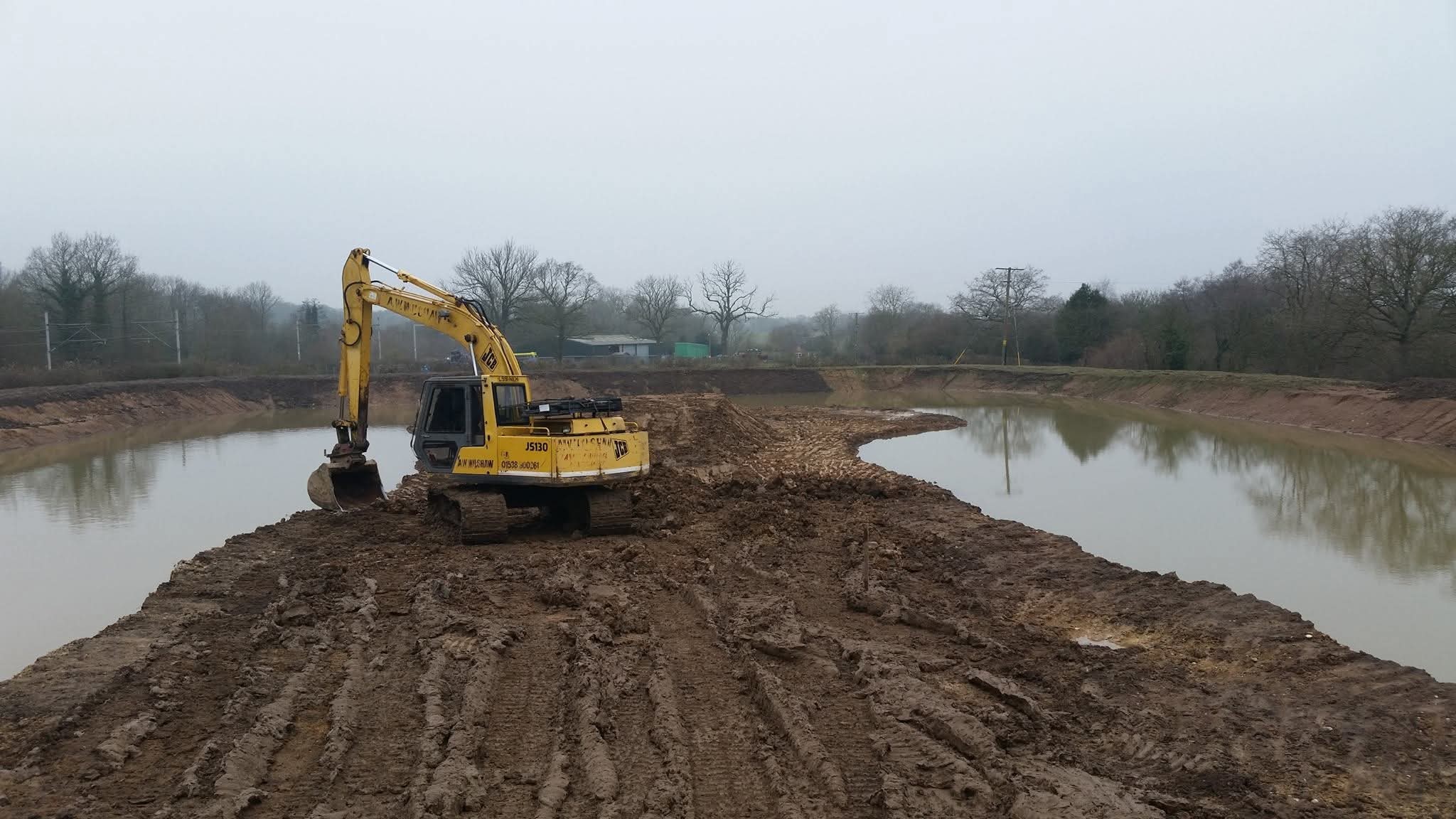 The Cheshire Fishery Lake Excavation