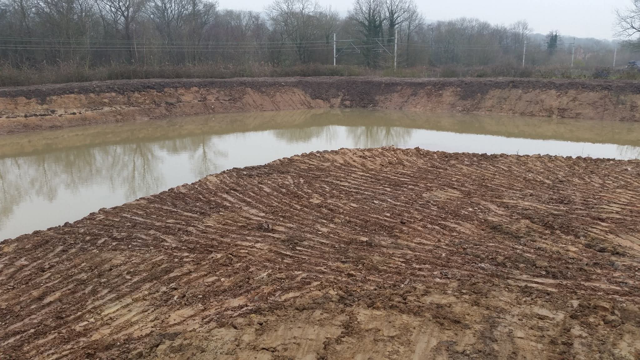 The Cheshire Fishery Lake Excavation